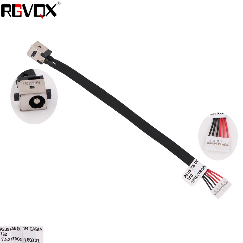 5 шт. Новый PJ636 DC Jack кабель для ASUS S550 S550C S550CA S550CB S550CM K550 K550CA 1417-007P000 гнездо ноутбука