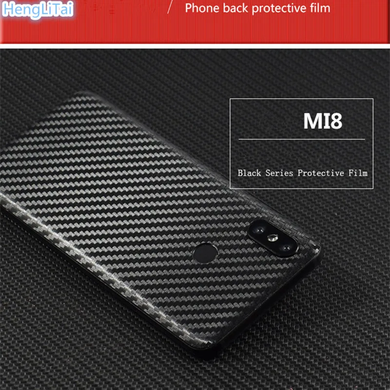 Новинка 3D Защитная пленка из углеродного волокна для мобильного телефона Xiaomi MI8