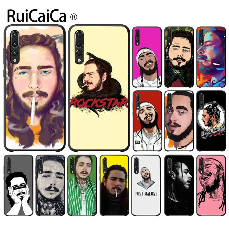 Ruicaica post malone TPU Мягкий силиконовый чехол для телефона huawei Mate10 Lite P20 Pro P10 Plus Honor 9 10