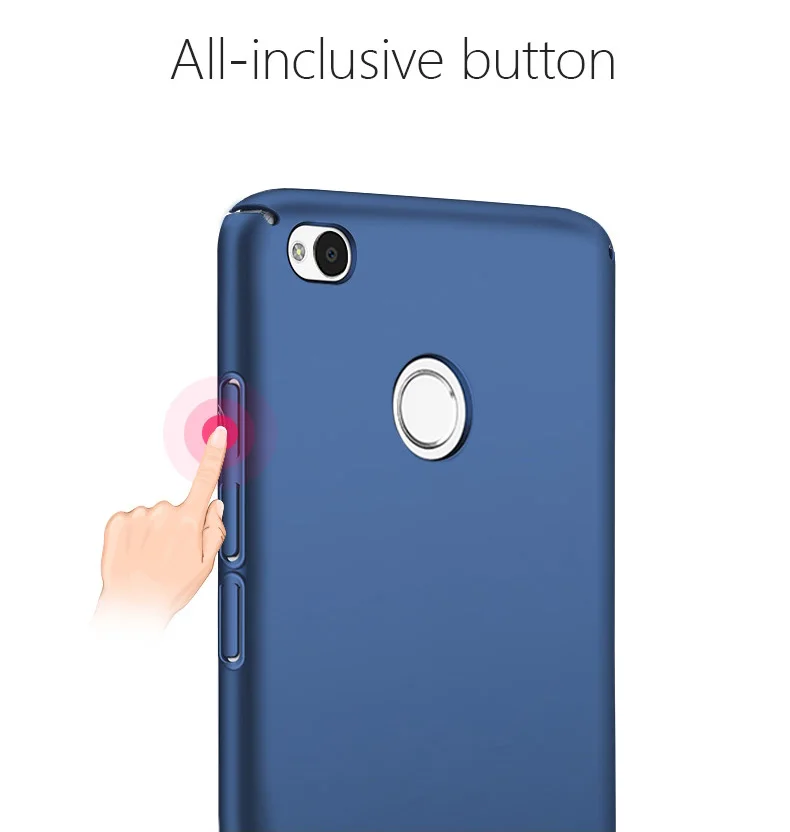 Mooshion фирменный матовый чехол для Xiaomi Redmi 4X Жесткий Чехол из поликарбоната тонкие