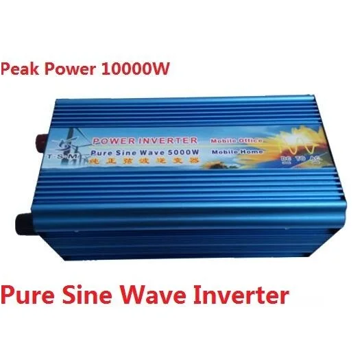 Цифровой Дисплей инвертор DC24V для AC110V 60HZ 5000W солнечный DE ONDA SINAIS PURA | Обустройство