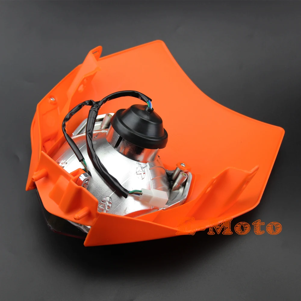 Фара головного света для мотоцикла внедорожного велосипеда супермото Honda Yamaha Suzuki