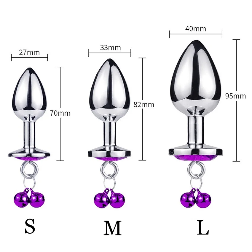 Zerosky Gay Sex Toys Anal Plug Metal Stainless Steel Beads Jewelled Butt With Chain For Couples Men Shop | Красота и здоровье