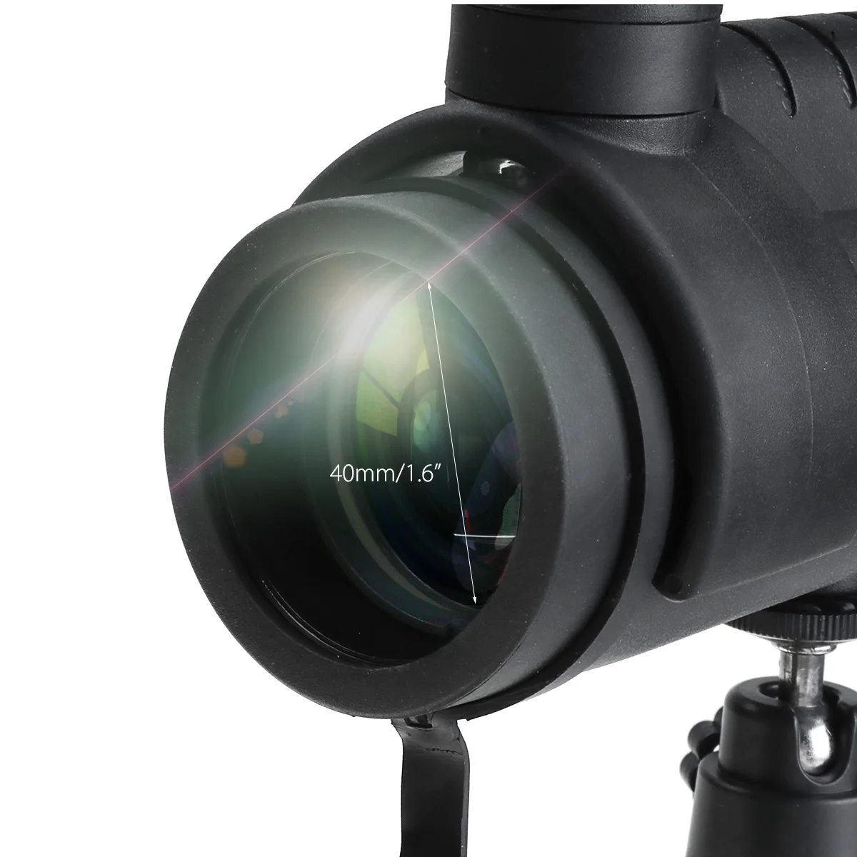 40x60 WIFI IR Infrared Night Vision Monocular Telescope HD Optical Smartphone Lens for Outdoor Hunting+Tripod Phone Holder