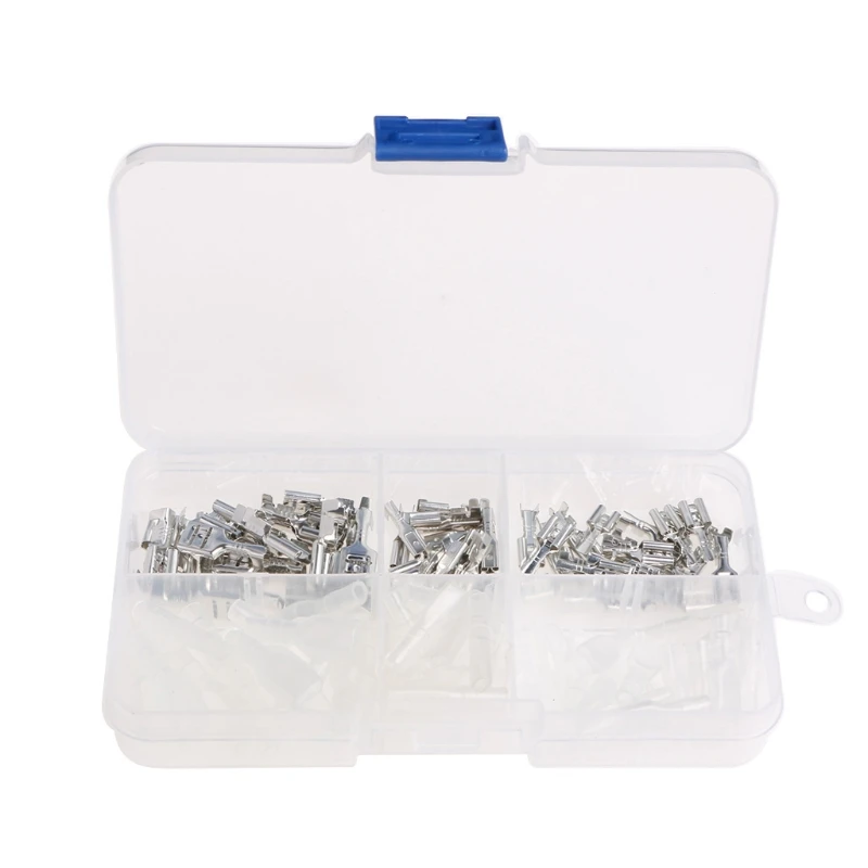 

120pcs Crimp Insulating Terminal Female Spade Connector Sleeve - L057 New hot