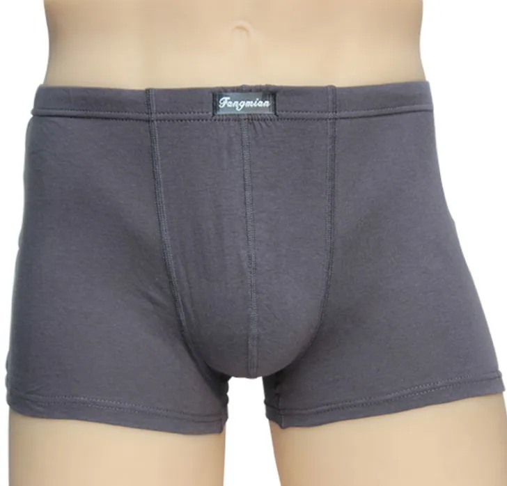 Мужские хлопковые трусы боксеры с высокой посадкой большие размеры 4XL 5XL 6XL модное