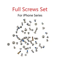 1set complete replacement full screw set with 2x bottom star screws repair for iphone 55s whiteblackgold