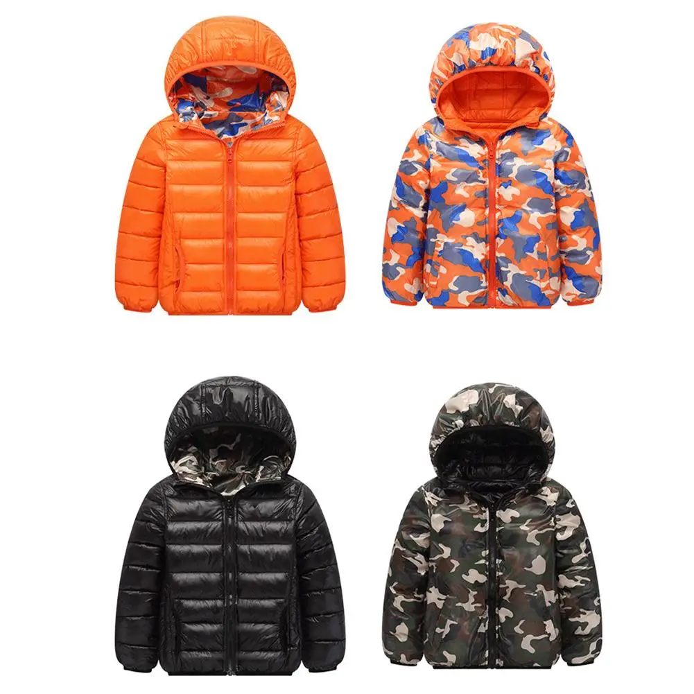 2018 зимняя детская одежда хлопковая с капюшоном хлопковое пальто для маленьких