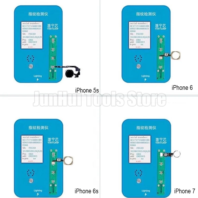 fingerprint detector for iphone 5S-8P touch ID good or bad diagnostic tool can't programm and | Инструменты