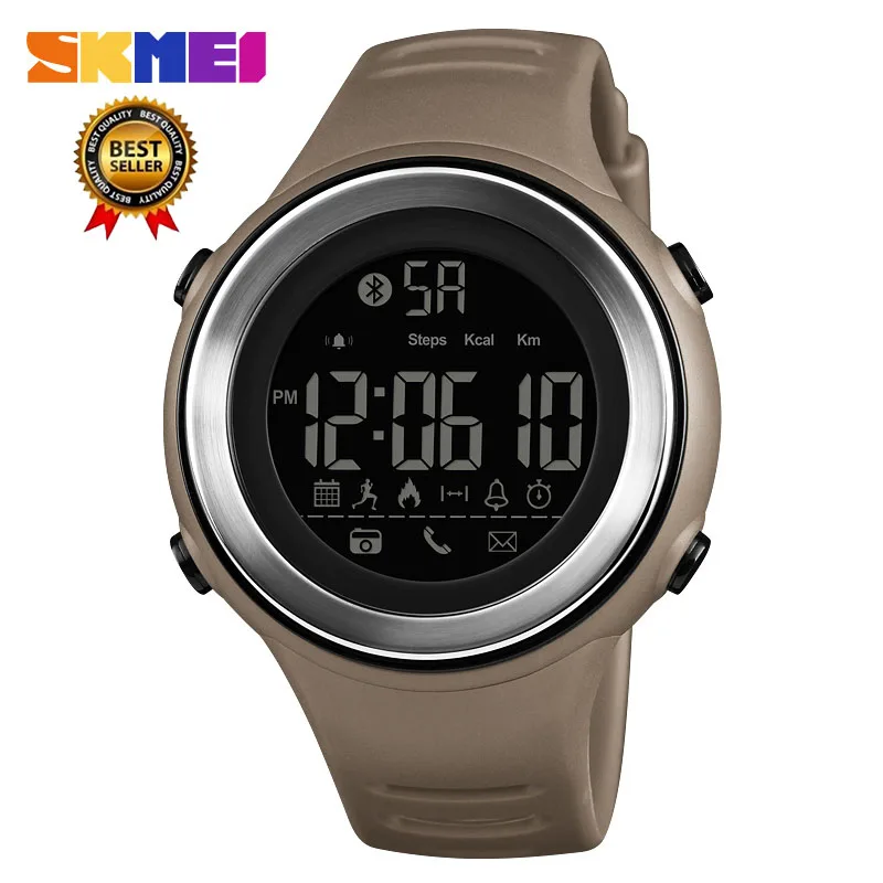 SKMEI Топ смарт часы Человек Открытый калорий удаленного камера Smartwatch для мужчин's