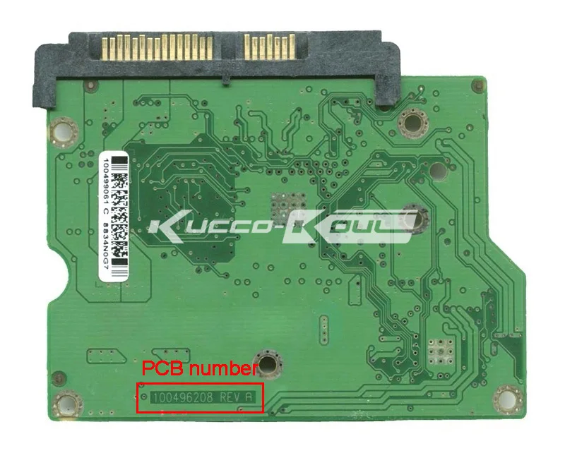 Запчасти для жестких дисков PCB Логическая плата печатная 100496208 Seagate 3 5 SATA hdd
