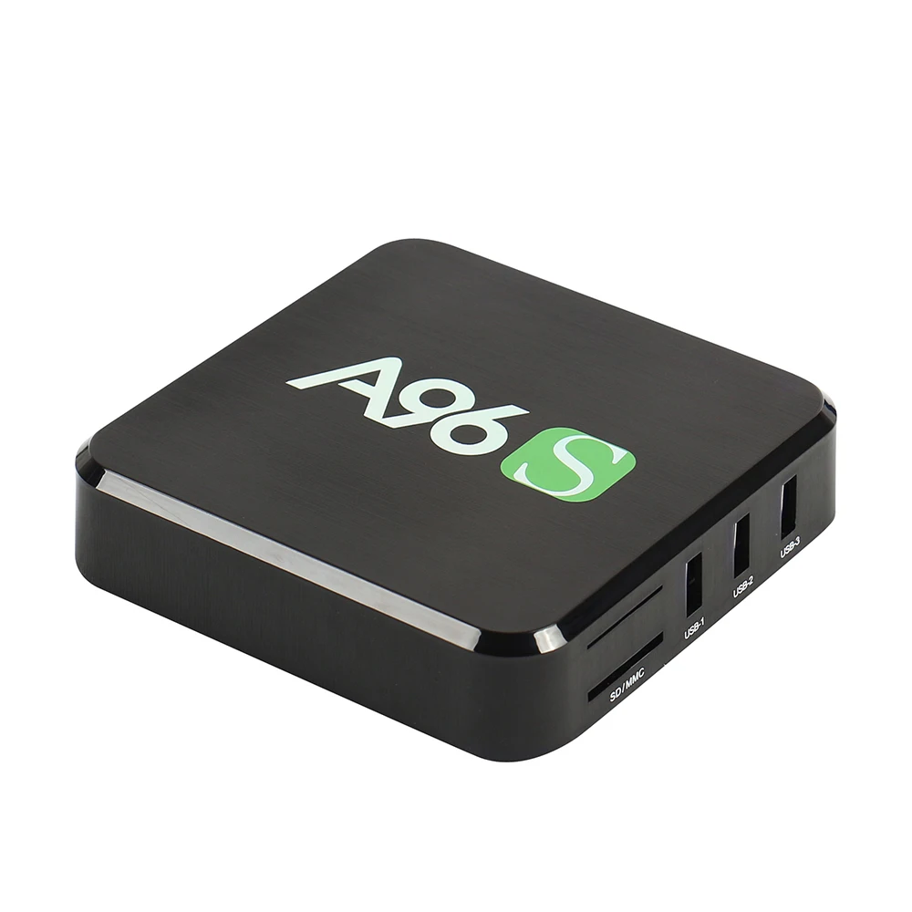 Новинка 2017 года a96s Android Умные телевизоры Box Amlogic s905x 4 ядра 6.0 2 ГБ/8 ГБ HDMI 2.0 WI FI К 16.1
