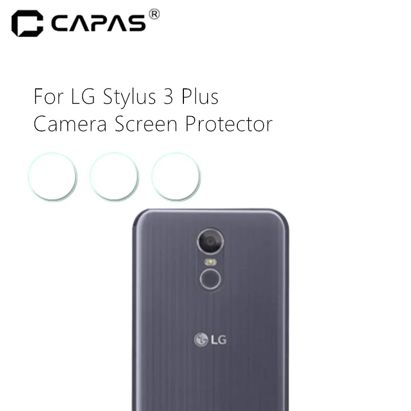 CAPAS для LG Stylo 3 Plus Защитная пленка экрана камеры Stylus прозрачная защитная наклейка