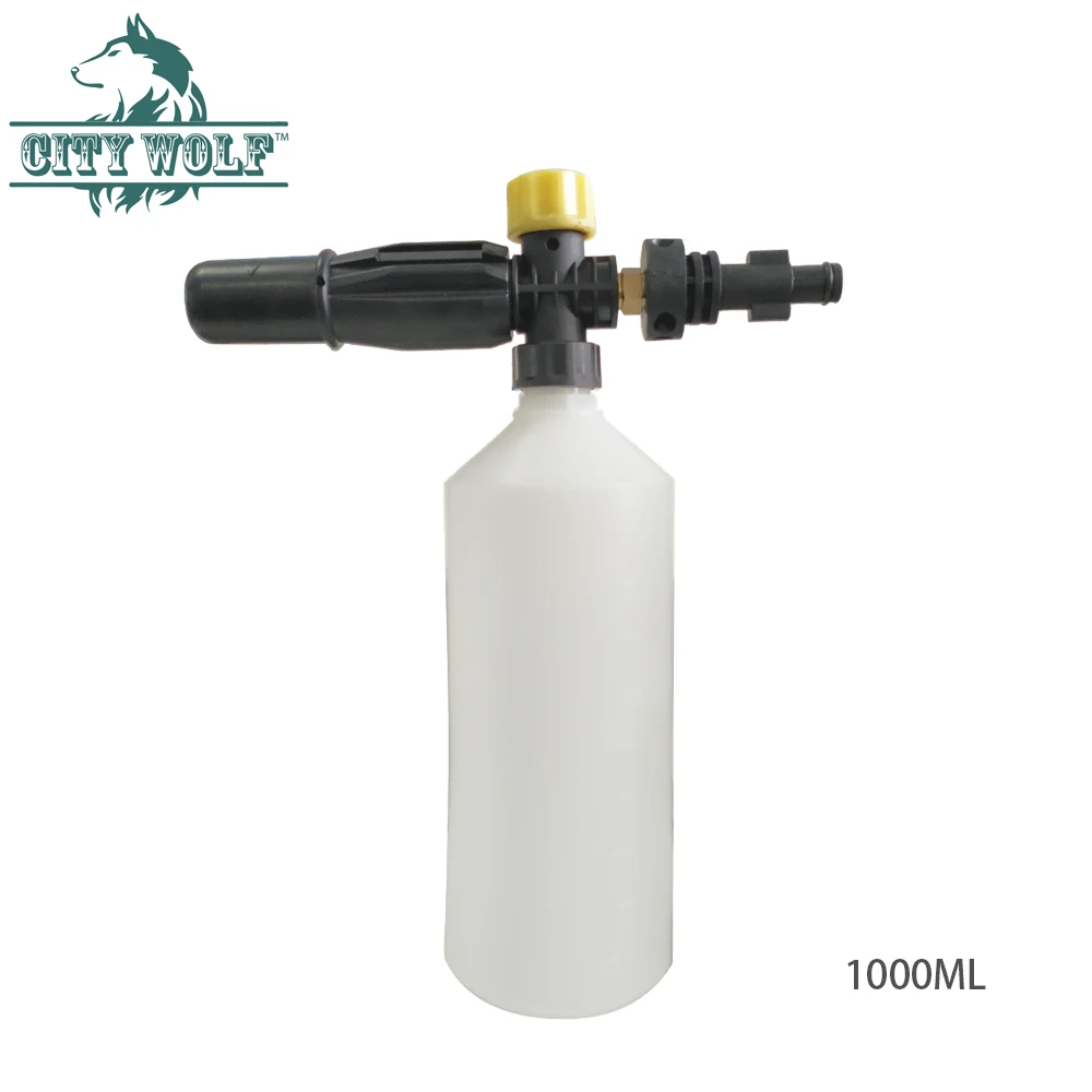 Город волк снег пена Лэнс пистолет мыло бутылка для Interscol Патриот Huter высокое