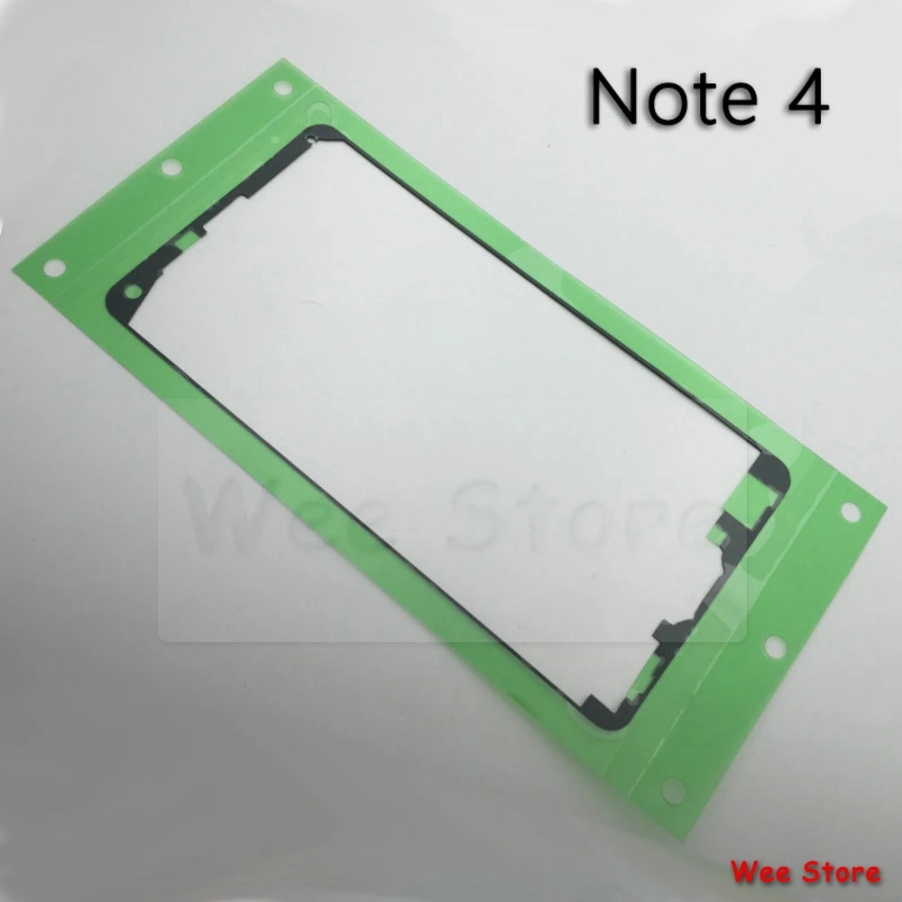10 шт. для samsung Galaxy Note 2 3 4 5 8 9 Neo N7505 Передняя ЖК-рамка средняя рамка стикер Клей