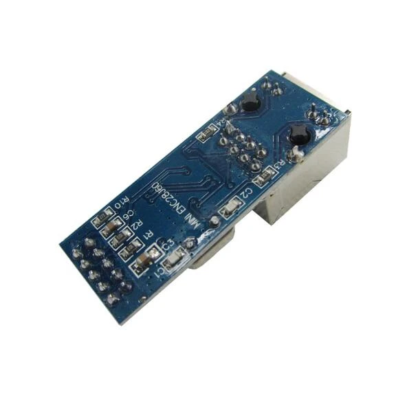 Мини версия ENC28J60 Ethernet LAN модуль spi интерфейс сетевая плата для AVR PIC MCU 3 В ENC28J60/SS чип