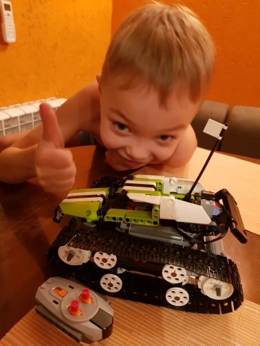 Technic серия RC трек пульт дистанционного управления гоночный автомобиль набор
