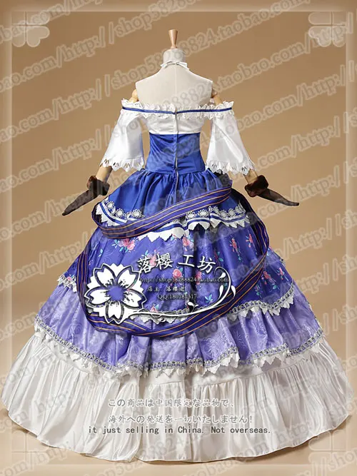 Аниме Love Live! Костюм для косплея Sonoda Umi экшн-фигурка форма пробуждения вечерние