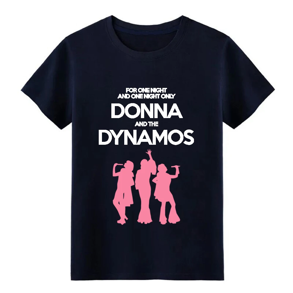 Мужская футболка DONNA AND THE DYNAMOS с круглым вырезом винтажная забавная летняя