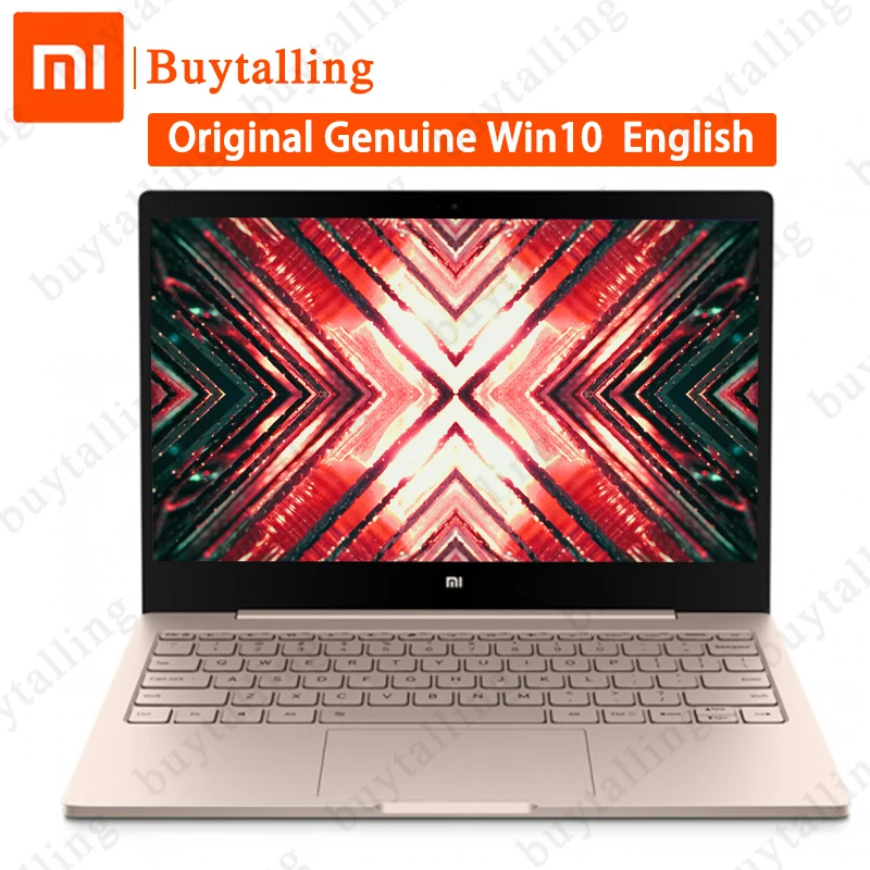 12,5 дюймов Xiaomi Mi ноутбук Air Intel Core M3-8100Y cpu 4 ГБ ОЗУ 128 Гб SSD FHD дисплей ультратонкий ноутбук Windows 10