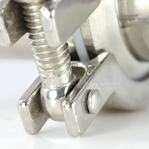 2 Шт. 1.5 &quotДУ 40 Санитарно С Внутренней Резьбой Наконечник Трубы + Tri Clamp Прокладка |