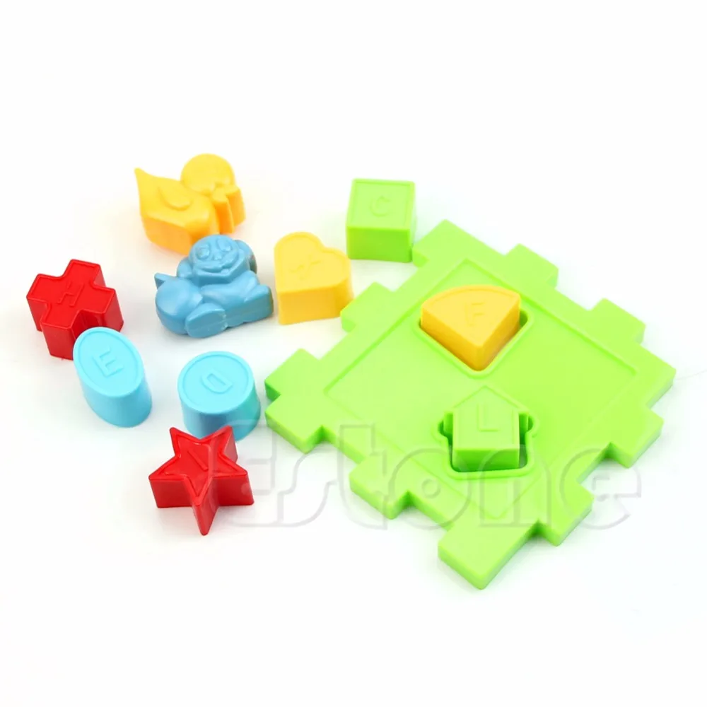 

M89CKids Baby Colorful Block Magic Cube Toys Educational Shape Sorting Great Gifts