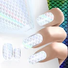 4*100 см, лазерные блестки в масштабе рыбы, переводные наклейки из фольги, украшения своими руками