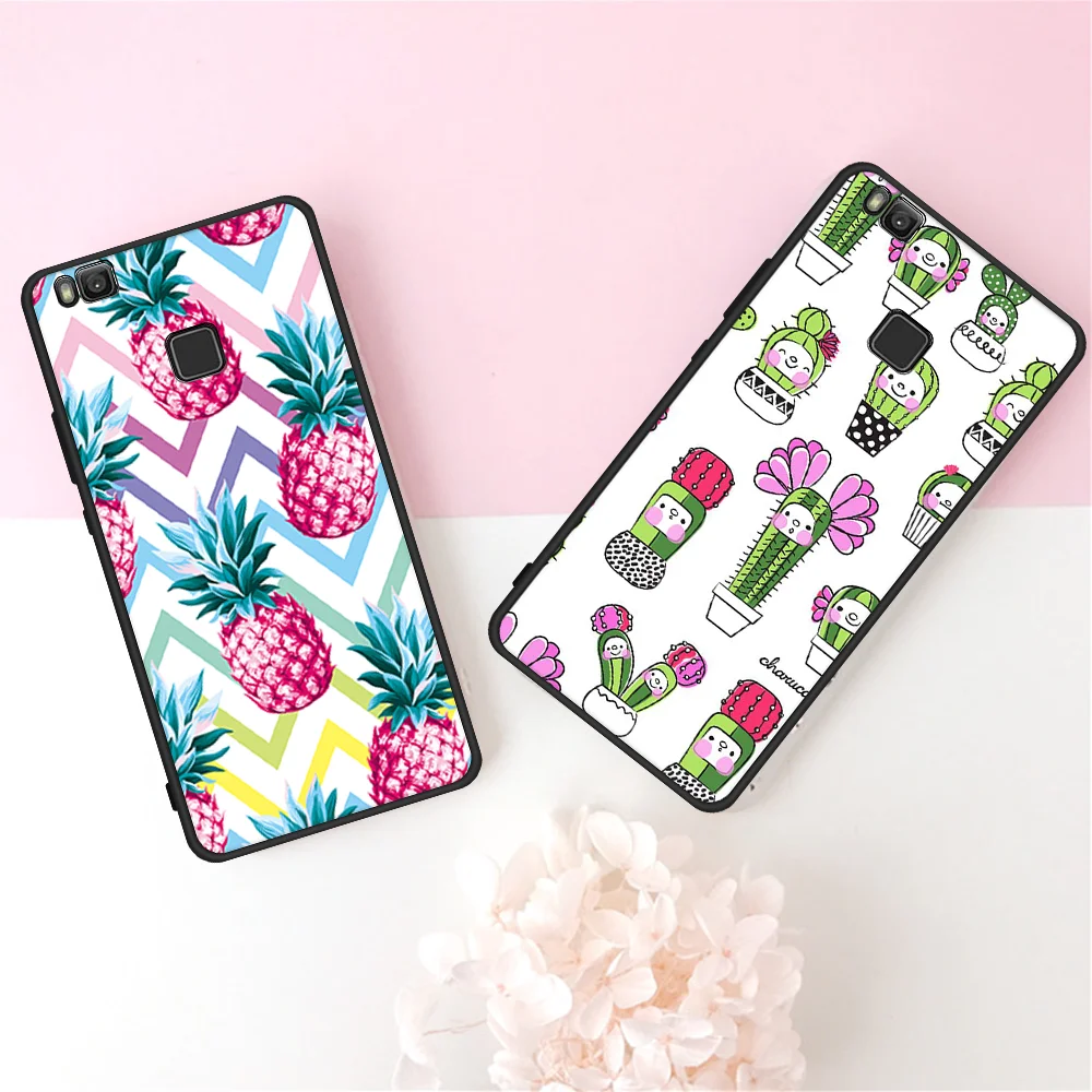 Мягкий ТПУ чехол для телефона huawei P9 P10 P8 Lite Nova 2i P20 Pro mate 10 милый Honor 8 9 Coque Capa Funda |