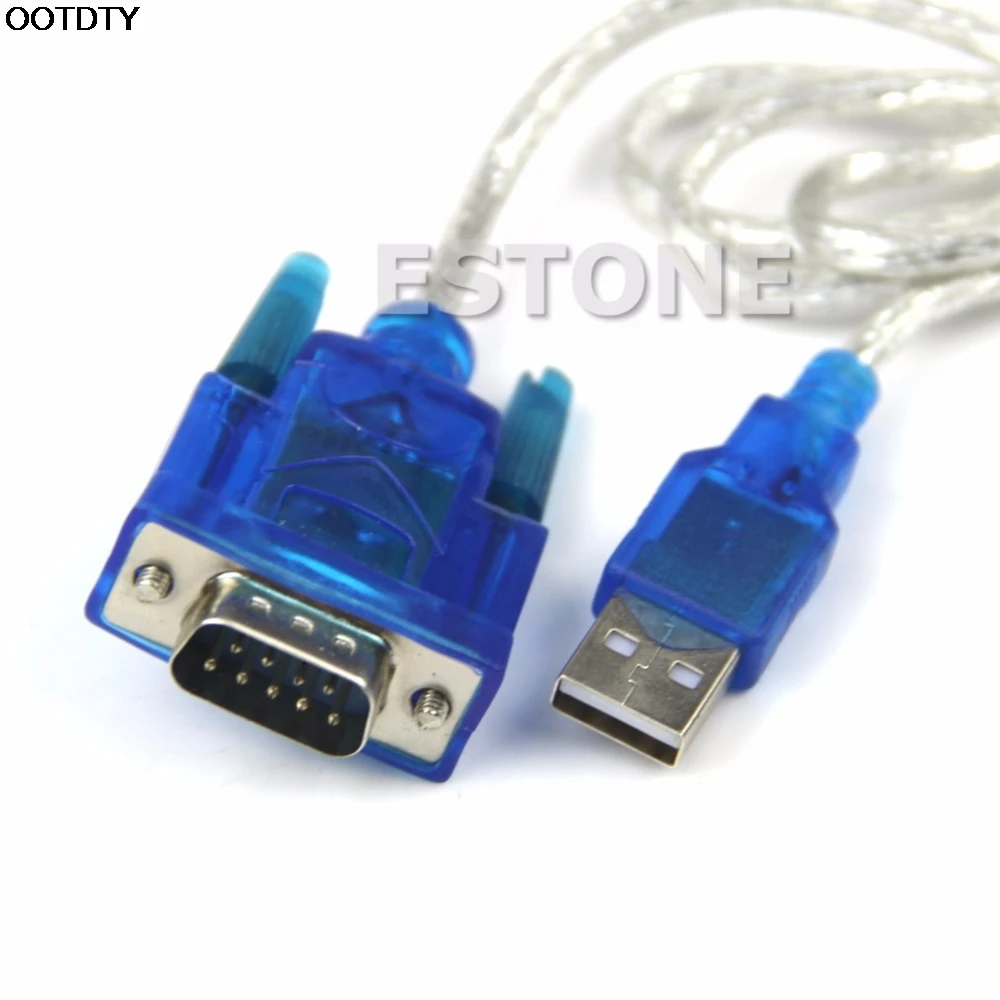 1 шт. Новый USB к RS232 последовательный порт 9 Pin DB9 Кабель COM адаптер конвертер| |