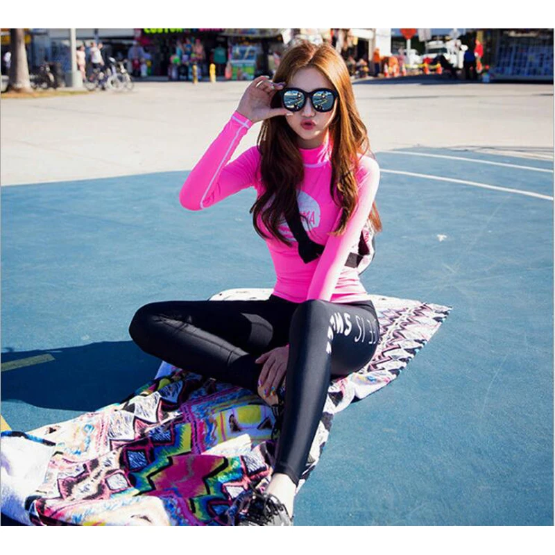 Женский костюм для бега компрессионная Спортивная одежда йоги велоспорта 2019 |