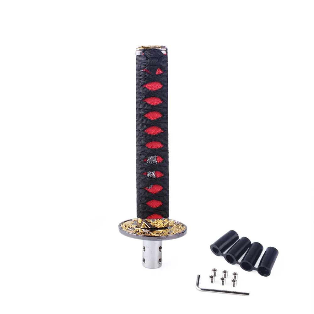 Аксессуары для автомобилей в стиле JDM: рукоять коробки передач в виде самурайского меча катана для универсальных автомобилей RS-SFN025-200 мм.