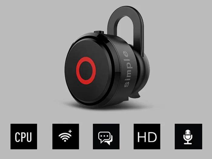 Простой 007 стерео Bluetooth V4.0 наушники в-ухо с микрофоном для смартфонов планшет пк |