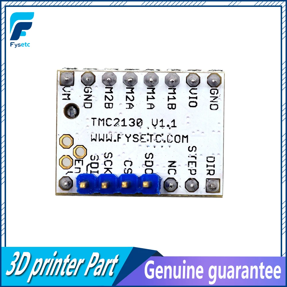 Драйвер шагового двигателя с радиатором тихий драйвер 50X TMC2130 V1.1 для Stepstick VS TMC2100