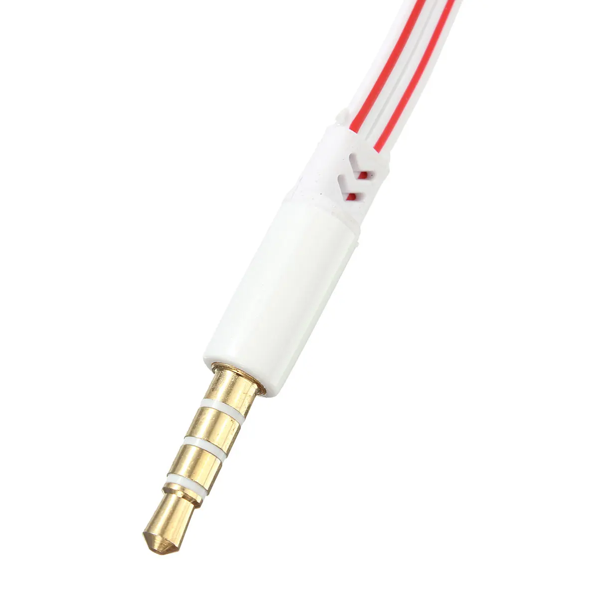 Прочный 3 5 мм стерео 4-полюсный штекер для микрофона Адаптер штекер-2 гнезда аудио