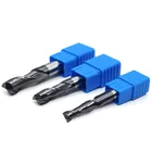 Концевая фреза ZGT HRC55 с 2 канавками, 4 мм, 5 мм, 6 мм, 8 мм, 10 мм, из карбида сплава, фреза из вольфрамовой стали