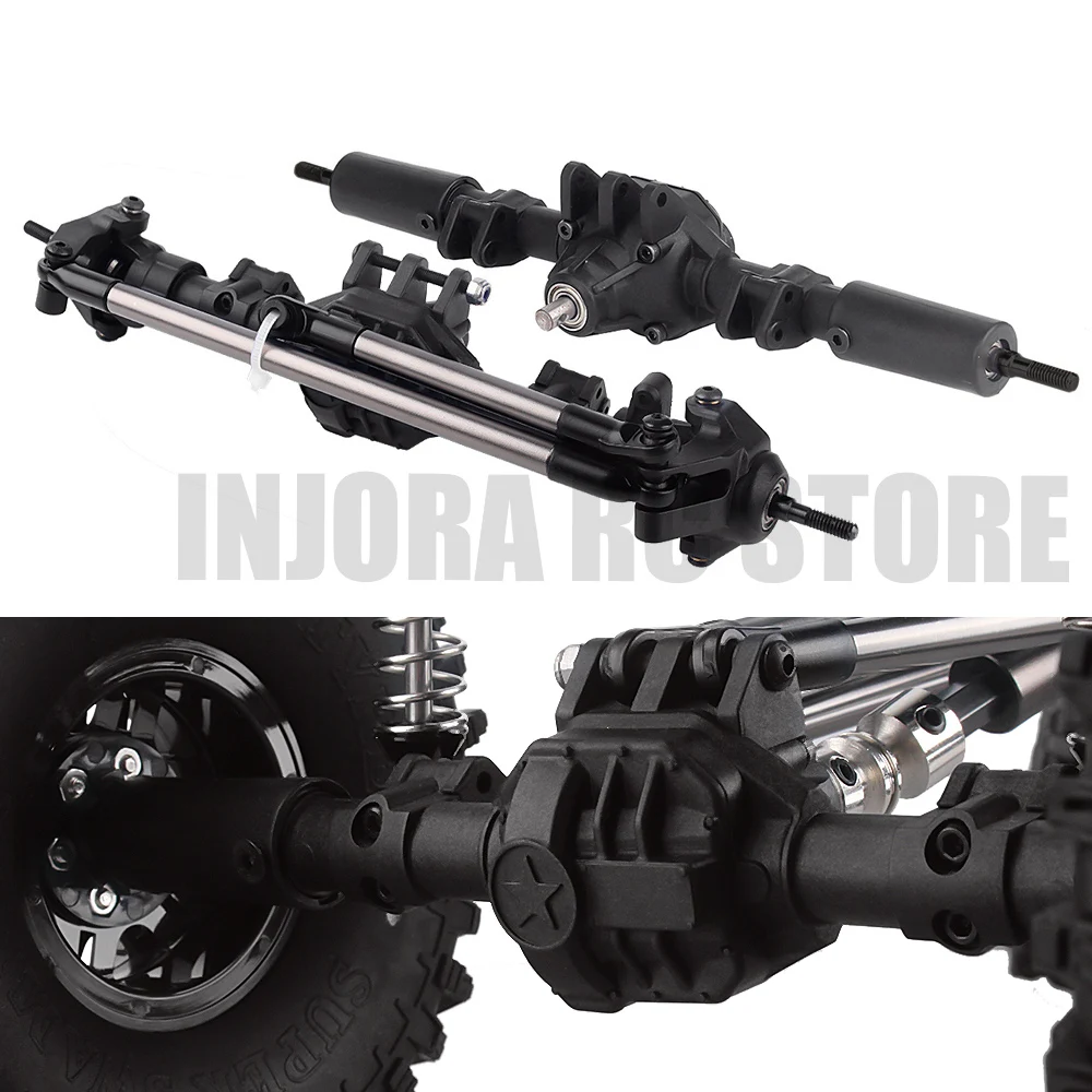 Передняя/задняя прямая ось радиоуправляемого автомобиля для 1/10 RC Rock Crawler Axial SCX10 II