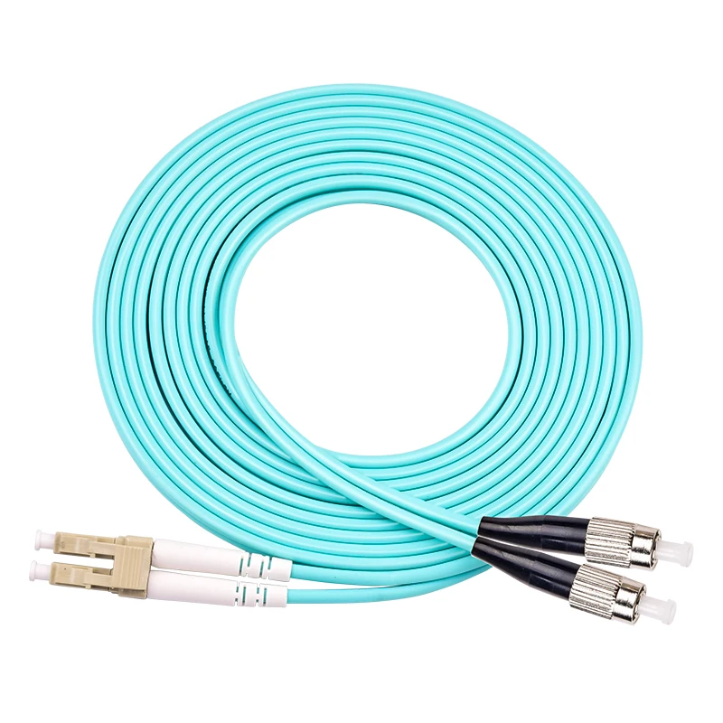 

10PCS/Pack OM3 LC/UPC-FC/UPC Multi-Mode OM3 Fiber Cable Multimode Duplex Fiber Optical Jumper Patch Cord 3M 5M 10M 10M