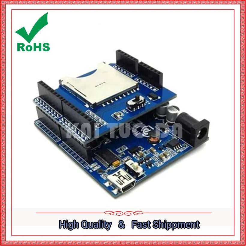 Itlist SD / TF card expansion board read and write stackable shield nodule | Электронные компоненты и