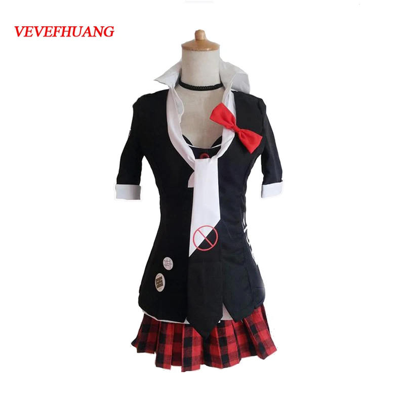 VEVEFHUANG Danganronpa Косплэй Дзюнко Эносима костюмы из японского аниме выполненный на