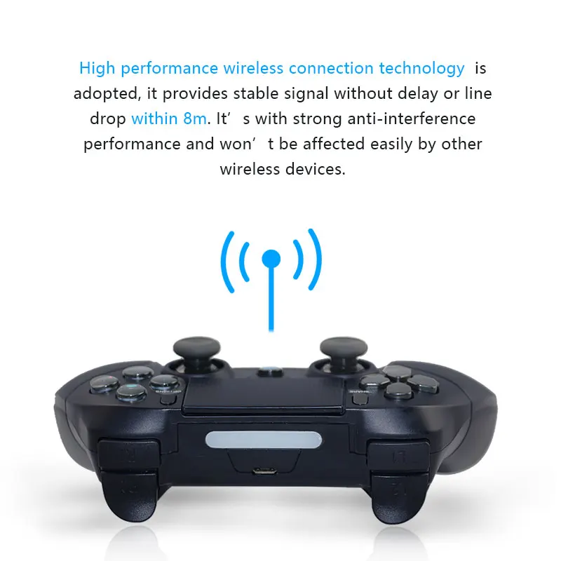 Link Face беспроводной Bluetooth PS4 контроллер геймпад для консоль PS3 Джойстик