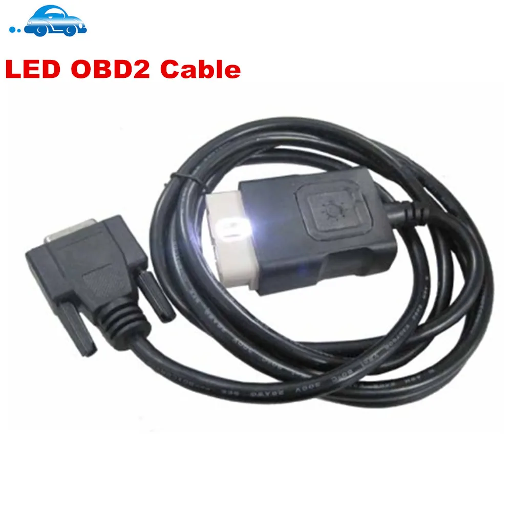 OBDII 16 pin Светодиодный основной кабель подходит для tcs cdp pro plus OBD2 Авто obd 16pin