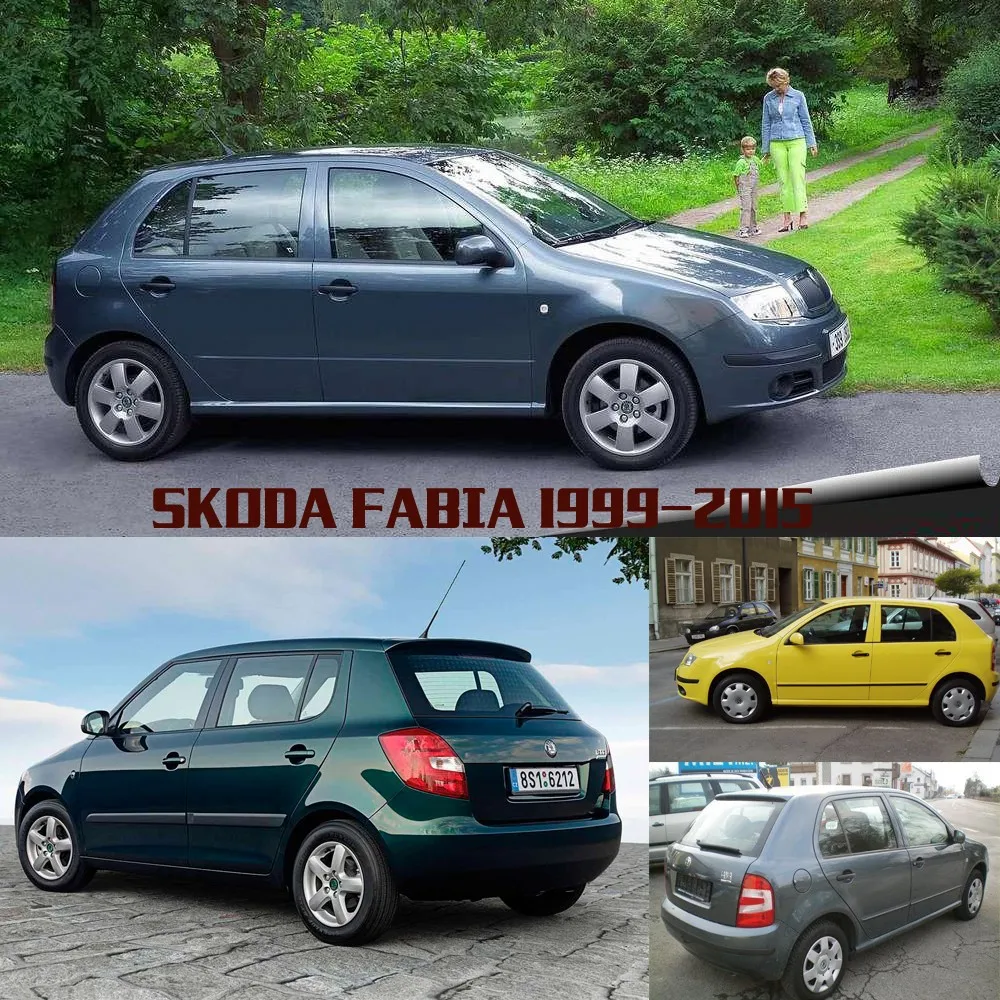 4 шт. FL FR RL RR ручка для входной двери для SKODA FABIA 1999-2007 3B0837207