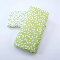 bedsheet patchwork cotton fabric leaves printed textile cloth diy sewing quilted sheets baby clothes breathable thin tissus