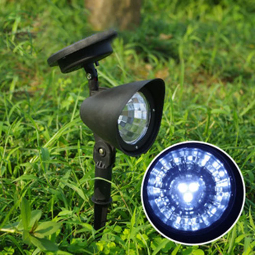 Солнечный сад лампы пятно света открытый газон Ландшафтный путь 3 Светодиодный