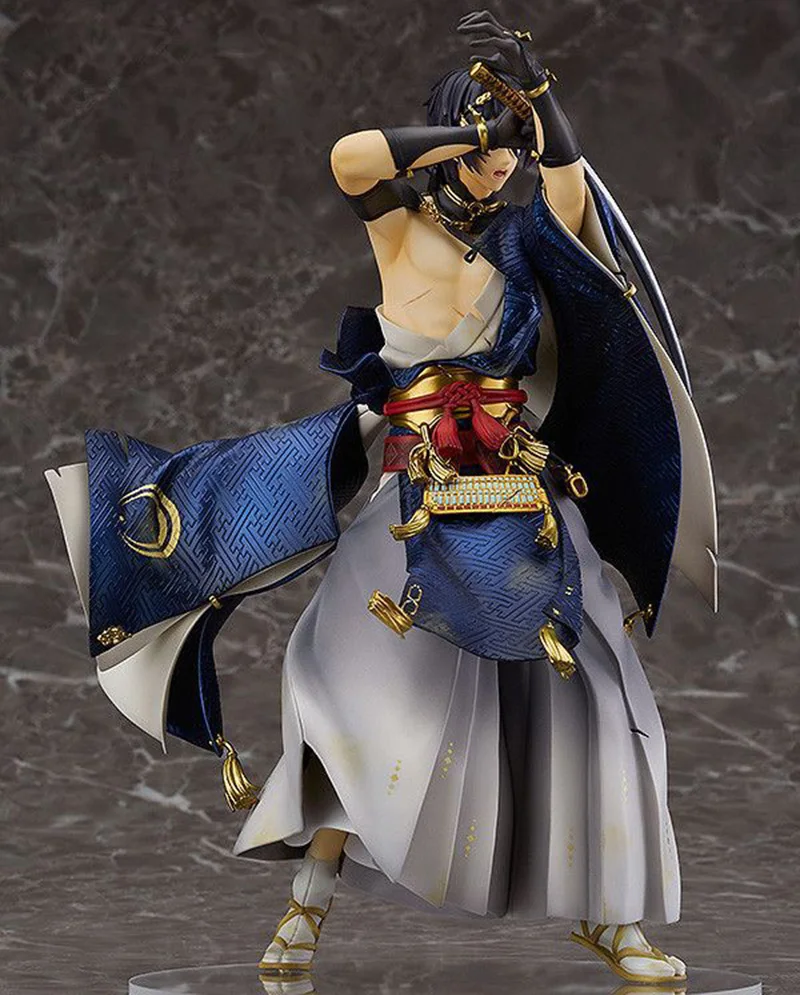 Аниме Touken Ranbu Online ПВХ Фигурки игрушки меч искусство онлайн боевые Mikazuki мунехика