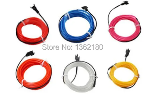 Абсолютно новый LED неоновый 3 фута EL провод светодиодный свет веревка для