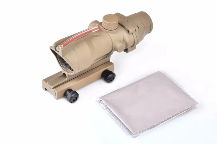 AIM-O ACOG 4X32C охотничий прицел с красной точкой зрения с маскировкой волоконный прицел страйкбол принадлежности для охоты AO1004