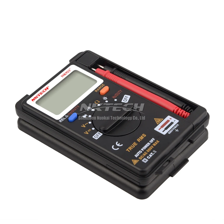 NKTECH NK921+ Карманный цифровой мультиметр Вольтметр Тип rms Авто дальномер 3999 Кол ACV DCV сопротивление емкости диодный тест