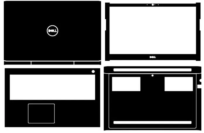 Специальный Ноутбук из углеродного волокна виниловые наклейки для DELL INSPIRON 7577 i7577