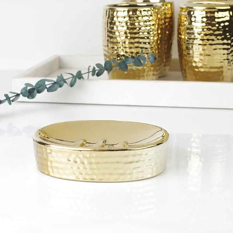 Набор керамических аксессуаров для ванной комнаты в скандинавском стиле пять